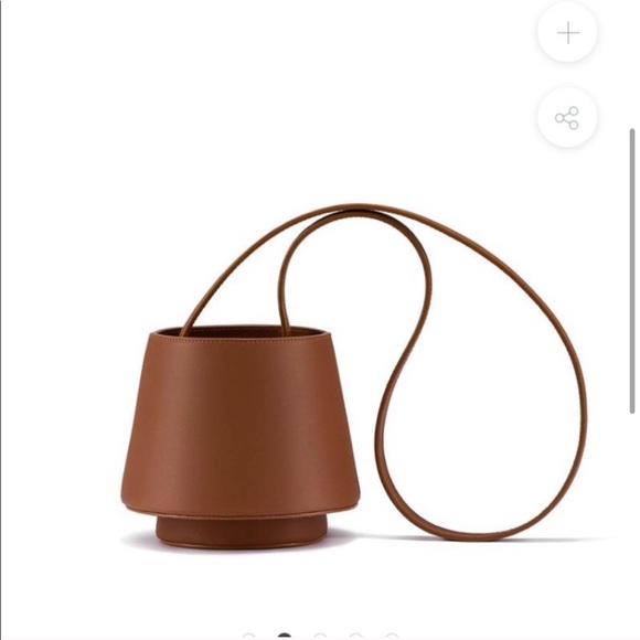 Mlouye Mini Lantern Bag in Light Brown - Picture 4 of 12